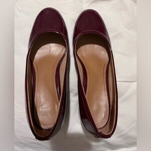 Vionic Burgundy Patent Heels
